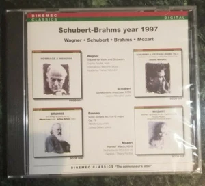 NEW Schubert-Brahms Year 1997 Dinemec Classics Swiss CD RARE - Picture 1 of 2