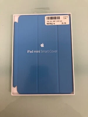 iPad mini Smart Cover BLUE for iPad mini, iPad mini 2, iPad mini 3 NEW & SEALED - Image 1 of 4