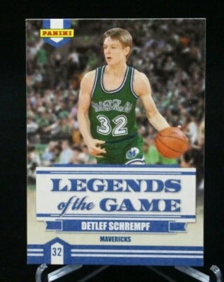 2009-10 Panini Legends of the Game #6 Detlef Schrempf Dallas Mavericks - Image 1 of 2
