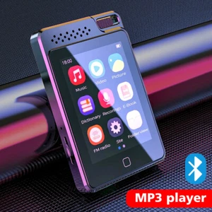MP3 Player Bluetooth 5.0 Touch Screen Music Player FM Radio Recorder 32/64GB - Picture 1 of 24