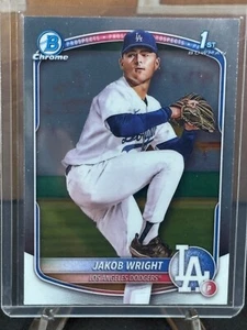 Bowman 2025 - Chrome Prospects Jakob Wright #BCP-143 (RC) - Imagen 1 de 2