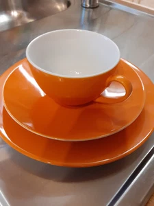 FLIRT by R&B Ritzenhoff & Breker Doppio Kaffeegedeck 3-tlg orange - Bild 1 von 4