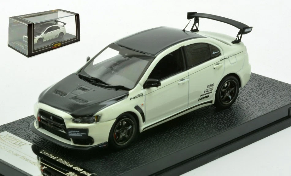 Modellino auto scala 1:43 Vitesse MITSUBISHI LANCER EVO X  modellismo statico... - Immagine 1 di 1