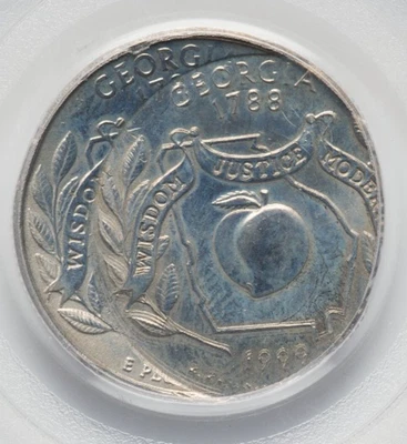 1999-P Georgia Quarter - Triple Struck PCGS MS66 - Lot F008 - Image 1 of 4