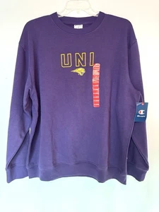 Neu mit Etikett University of Northern Iowa UNI Panthers Champion Sweatshirt mit Rundhalsausschnitt XL - Bild 1 von 17