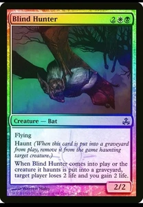 Magic the Gathering BLIND HUNTER #102/165 Guildpact Foil 2006 Common NM - Picture 1 of 1