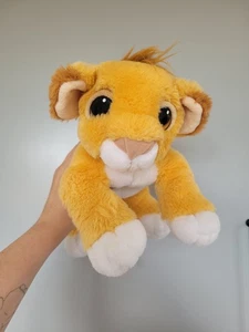 Peluche suave vintage Disney El Rey León Simba Mattel 1993 - Imagen 1 de 8