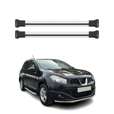 For Nissan Rogue Sport 17-22 OMAC USA 5007928 Gray Raised Roof Rails Cross Bars Foto 1 de 4