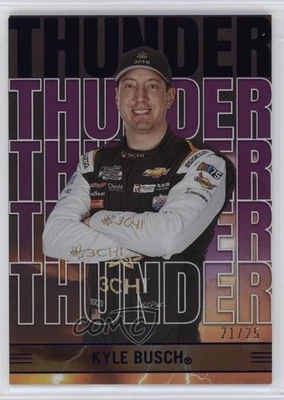 2023 Panini Chronicles Thunder Purple /25 Kyle Busch #5 - Image 1 of 2