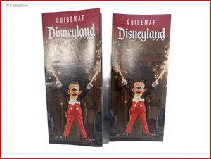 Mapa Guía de Colección Parque Disneyland Edición Mickey Mouse Raro y Como Nuevo ¡AGOSTO 2024! - Imagen 1 de 10
