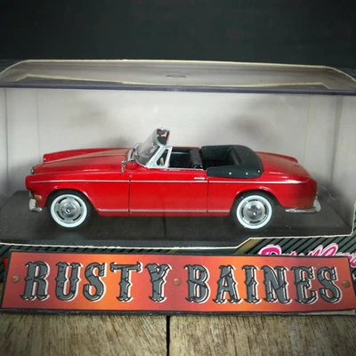 CDC Detalle Coches (Corgi) BMW 503 Cabriolet, Rojo, Modelo Diecast 1/43, En Caja Foto 1 de 4