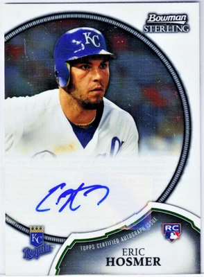 Bowman Sterling #6 Eric Hosmer 2011 radiocontrol automático Kansas City Royals Foto 1 de 2