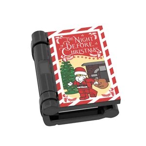 Accesorio minifigura libro noche antes de Navidad - impreso personalizado - Brick City - Imagen 1 de 2