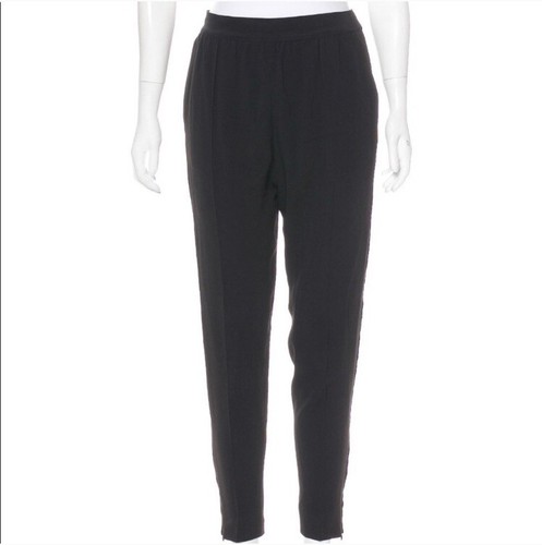 Celine Pantaloni da smoking neri grattacieli