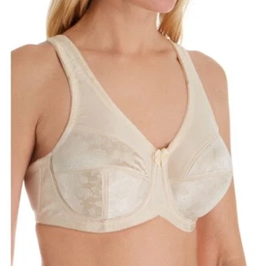Cortland Shapewear Underwire Embroidery Ivory Bra Band 34 Multiple Cup Sizes - Picture 1 of 5