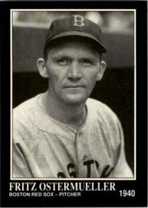 1991 CONLON COLLECTION - TSN - #99 FRITZ OSTERMUELLER - RED SOX -