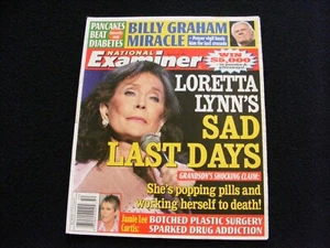 NATIONAL EXAMINER magazine 2004 12 13 Loretta Lynn Billy Graham Jamie Lee - Picture 1 of 2