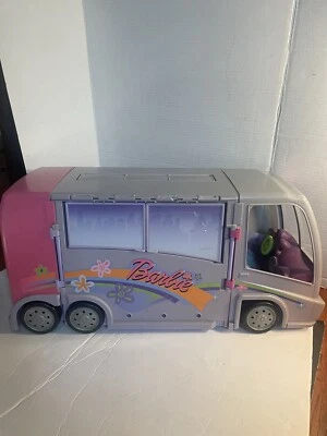Autobús de gira de conciertos Barbie Mattel 2001 vintage Mattel Jam n Glam-TIENE DESGASTE/USO Foto 1 de 4