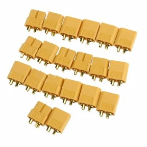 10 pairs AMASS XT60 XT-60 Male Female Gold Plated Bullet Connectors RC Lipo Plug - Imagen 1 de 1