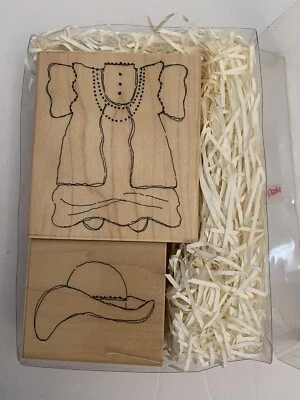 Libro de recortes CTMH S396 niños divertidos estampillas de goma montadas en madera RS3 Foto 1 de 4