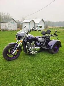 2012 Suzuki M50 VZ800 Marauder Lehman Tramp Custom Wheelchair hand control Trike - Picture 1 of 8