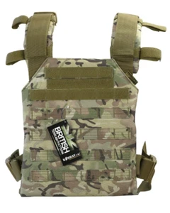 Spartan Plate Carrier BTP Molle Lightweight Tactical Airsoft MTP Padded Vest - Picture 1 of 2