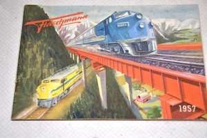 Fleischmann Katalog 1957     Spur 0 u. HO Eisenbahn, Dampfmaschinen, Schiffe - Picture 1 of 4
