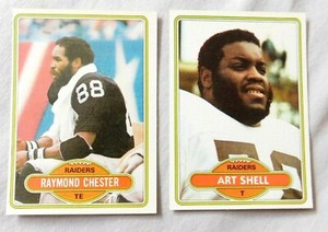 1980 Topps Oakland Raiders Football Card Pick one nm