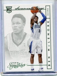 2013-14 Signatures Ben McLemore #'d 1/3 RC Rookie Emerald Parallel SSP Kings Wow - Bild 1 von 1