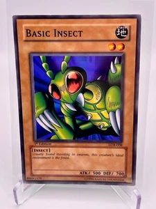 Yu-Gi-Oh! 1. Auflage LOB-008 "Basic Insect" Near Mint unbespielt - Bild 1 von 2