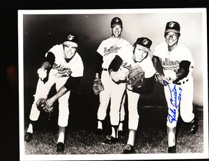 MIKE CUELLAR AUTOGRAPH SIGNED 8X10 PHOTO BALTIMORE ORIOLES COA 4 PITCHERS - Picture 1 of 1