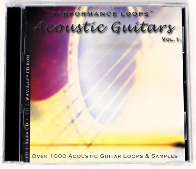 Big Fish Audio Performance Loops Acoustic Guitar Sound Library/Sampling 2 CD - Image 1 of 4
