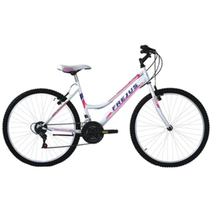 Bici 24 MTB 18 velocità bianco e fucsia ragazza donna Frejus / Girardengo - Foto 1 di 7