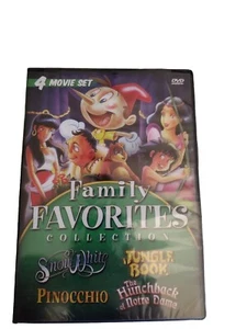 New! Family Favorites Collection (2008, 4 Film Collection) Animated Fairytale's  - Picture 1 of 5