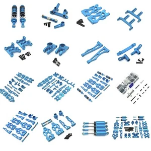 Alloy Upgrade Parts For SCY 1/16 16101-106 16201 JJRC Q130A/B Q141 D843-YW Blue - Picture 1 of 36