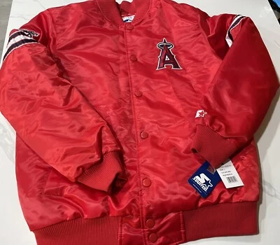 Los Angeles Angels Men’s Starter Jacket (Large) Retails For $175 - Image 1 of 4