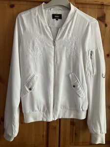 Chaqueta Bomber Only Blanca Talla XS - Imagen 1 de 7