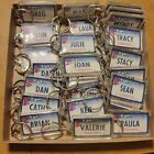 Lot of 27 mixed names Virginia Keychains Old Store stock see photos list rust