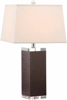 Safavieh DECO LEATHER TABLE LAMP, Reduced Price 2172702345 LIT4143D-SET2 - Image 1 of 4
