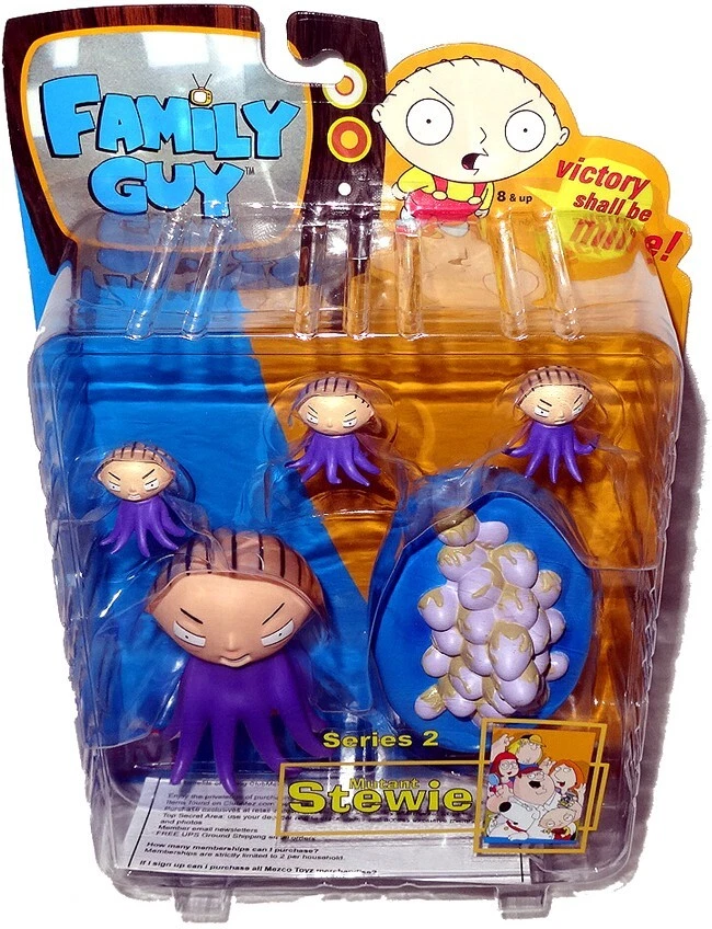 Figura de acción Family Guy Mutant Stewie serie 2 sin usar, en caja Mezco Toy Alien Foto 1 de 1
