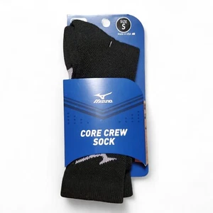 Mizuno Core Crew Socke Größe Small schwarz Volleyball Socken Elite Performance NEU - Bild 1 von 2