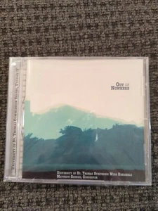 University of St. Thomas Symphonic Wind Ensemble - Out Of Nowhere CD Innova - Picture 1 of 2