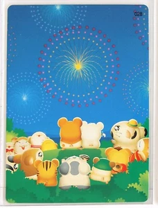 Carta del Tarot Hamtaro JCC No.028 AMADA Carddass Hámster Personaje de Anime Japonés - Imagen 1 de 4