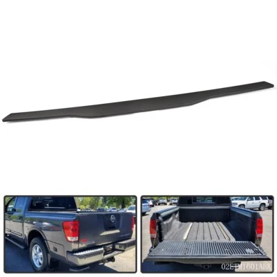 Fit For 2004-2012 Nissan Titan Tailgate Cap Top Protector Spoiler Cover Trim New - Image 1 of 4