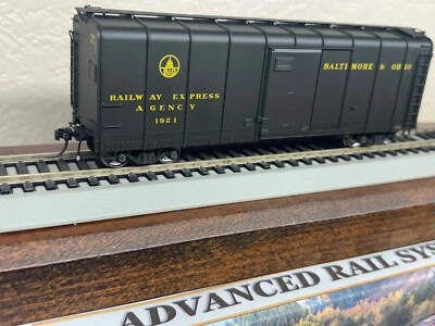 BALTIMORE & OHIO M-53 " B&O " WAGONTOP BLACK BOXCAR HO SCALE PLATINUM Series - Image 1 of 4