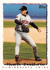 Mark Guthrie 1995 Topps 553  Minnesota Twins