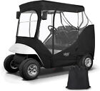 New Listing10Lol Golf Cart Enclosure for Club Car 4 Passenger Waterproof Rain Cover