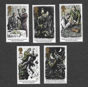 SHERLOCK HOLMES SET 1993 MNH STAMPS CONAN DOYLE ROYAL MAIL GREAT BRITAIN - Picture 1 of 1