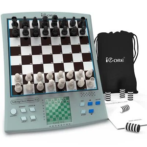 iCore Electronic Chess Set - Brain ADHD Power Training with Talking Tutor and... - Picture 1 of 9