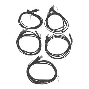 5 Pack UL 18AWG 6ft AC Power Cord 125V 10A Figure 8 non-polarized 151147 72389-L - Picture 1 of 4